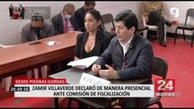 Zamir Villaverde revela que Félix Chero trató de comunicarse con él mediante un emisario