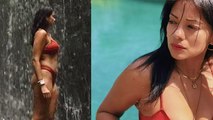 Megha Gupta Red Bikini में Hot Look देख Fans हुए दीवाने ,Video Viral । Boldsky