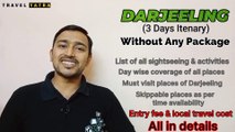 Darjeeling Tourist Places | Darjeeling Tour Plan Without Package | Darjeeling Budget Itinerary | Complete  Darjeeling Tour Guide By Travel Yatra