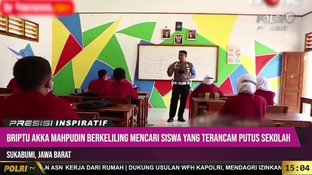 PRESISI Inspiratif : Briptu Akka Mahpudin Menginisiasi Pembangunan Sekolah Gratis