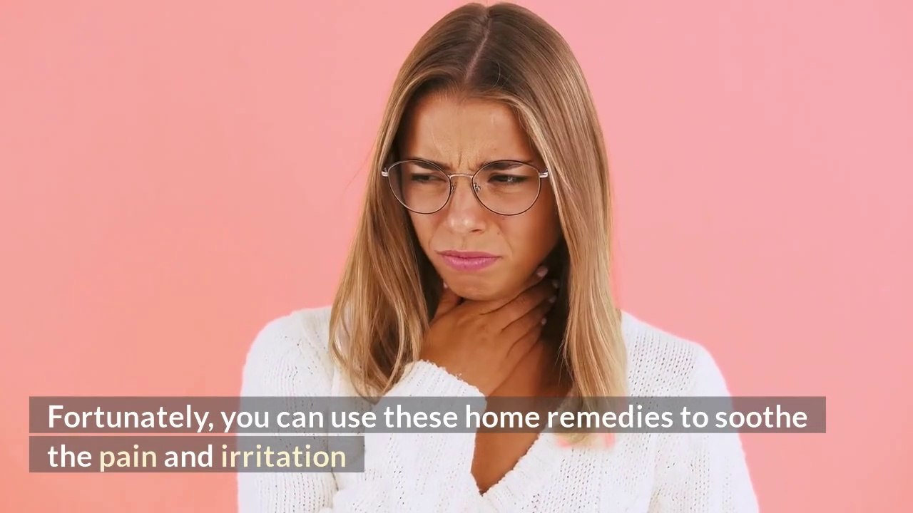 Sore throat Pain remedies at home  How to treat sore throat at home