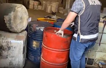 Gaziantep'te 3 bin litre kaçak akaryakıt ele geçirildi