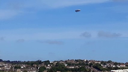 Goodyear blimp could be spotted in the sky above Medway
