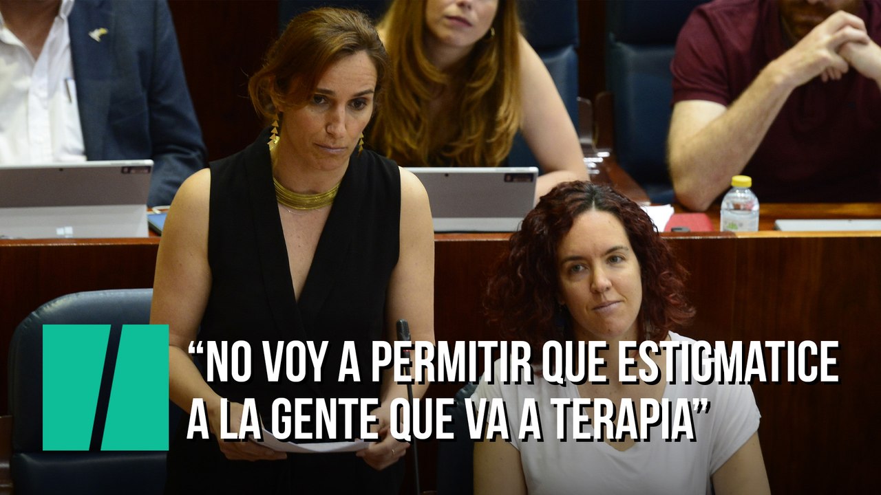 Mónica García, a Ayuso: "No voy a consentir que utilice la salud mental como arma arrojadiza política"