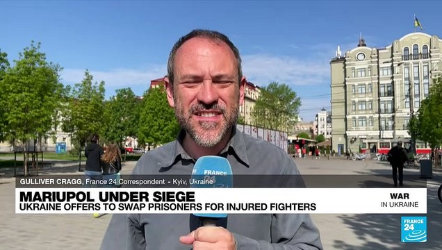 Ukraine offers to swap prisoners for hurt Mariupol fighters