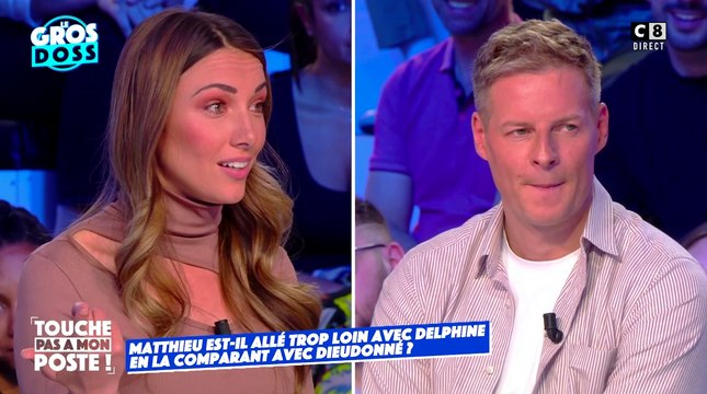 Zapping du 28/04 : Tu me fais pitié : Delphine Wespiser règle ses comptes avec Matthieu Delormeau