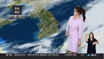 [날씨] 내일도 서쪽 더위…내륙 곳곳 비 조금