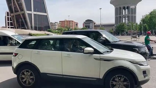 El primo de Almeida a su salida tras declarar como testigo en el juicio del caso mascarillas