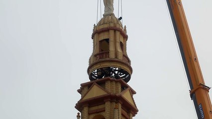 Colofón al montaje de la portada de la Feria de Córdoba