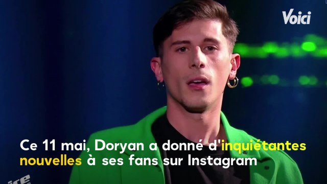 VOICI : Aphone et incapable de chanter : Doryan (The Voice) donne d'inquiétantes nouvelles avant la demi-finale