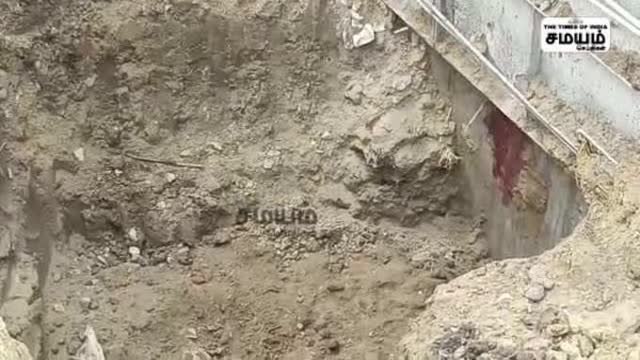 பாதாள சாக்கடை பள்ளத்தில் சிக்கி கூலித் தொழிலாளி உயிரிழப்பு!