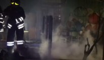 Bassano del Grappa (VI) - Incendio nel bar della stazione ferroviaria (12.05.22)