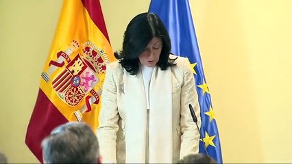 Esperanza Casteleiro, promete su cargo de directora del CNI
