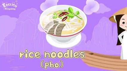 Kids vocabulary - World food - Learn English for kids - English educational video