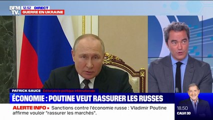 Tải video: Vladimir Poutine veut rassurer les Russes sur les conséquences des sanctions sur leur économie