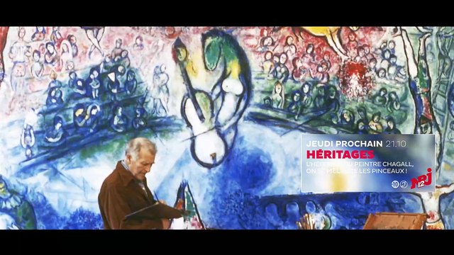 Ce soir, à 21h10 sur NRJ12, Jean-Marc Morandini présente un nouveau numéro du magazine Héritages consacré à l’héritage du peintre Marc Chagall - VIDEO