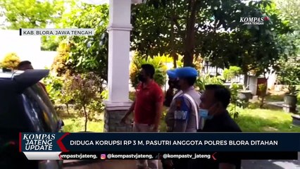 Diduga Korupsi Rp 3 M, Pasutri Anggota Polres Blora Ditahan
