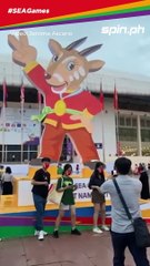 Scenes pre-opening of 31st SEA Games