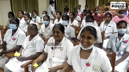 உலக செவிலியர் தினம்; திருச்சியில் கோலாகலமாக கொண்டாட்டம்!