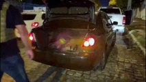 Polícia Civil prende casal de São Bento com 105 tabletes de maconha na mala do carro em Pombal