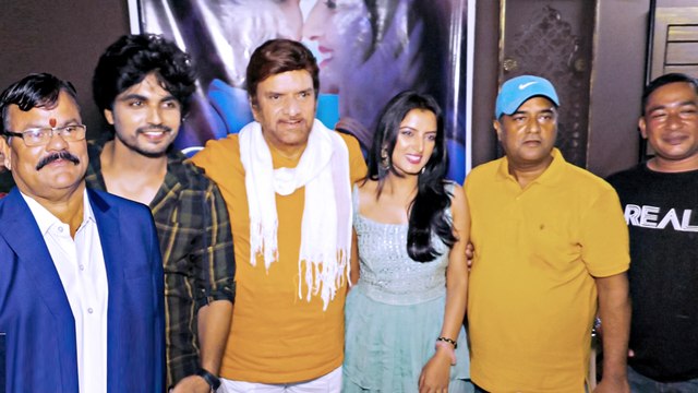 सोनालिका प्रसाद,अंशुमन सिंह और कुणाल सिंह की 'दीवाना दिल माने ना' के ट्रेलर लांच पर दिखा खास अंदाज