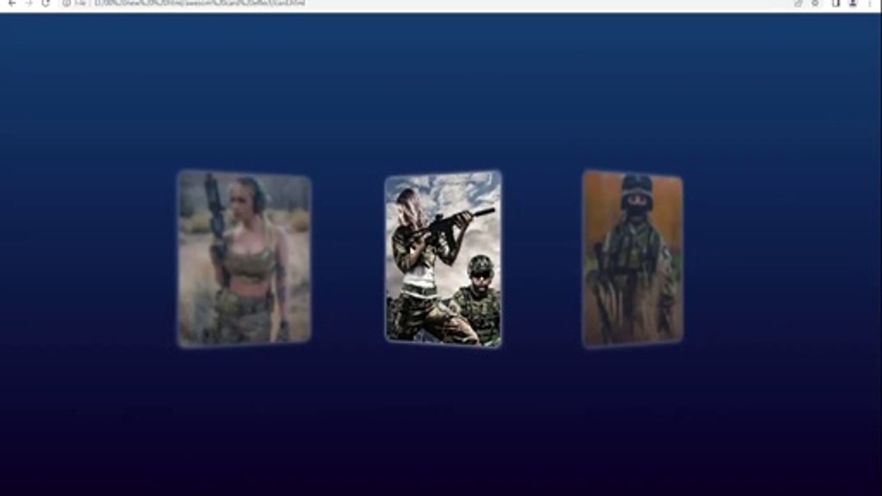 Responsive card hover effect/css hover 3d card effect/make 3d flip card using html css#No_Limit_Code