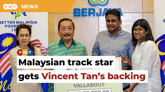 Billionaire backer for US-based Malaysian track star Shereen Vallabouy