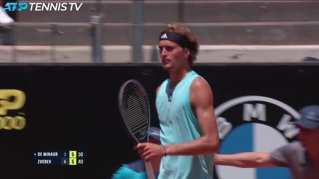 Rome - Zverev en quarts