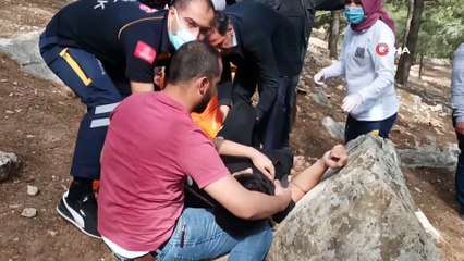 Son anda yetişti! Polis memuru bıçakla hayat kurtardı