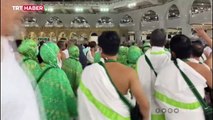 2 yıllık hasret sona erdi: Müslümanlar umre ibadeti için Kabe'de buluştu