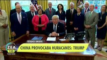 Trump pensaba que China tenía un 