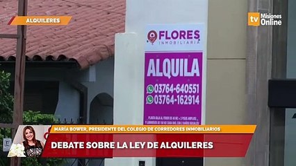 Debate sobre la ley de alquileres