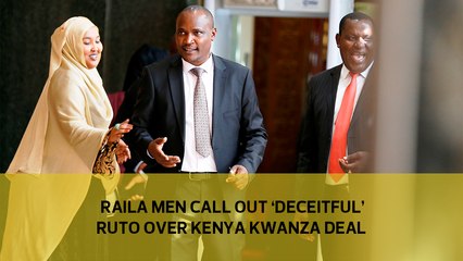 Descargar video: Raila men call out 'deceitful' Ruto over Kenya Kwanza deal