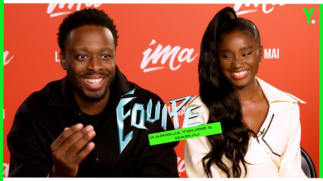 Ima : Karidja Touré et Dadju balancent sur le tournage