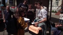 Ukraynalı siviller bir gün geri dönmek umuduyla İtalya'ya gidiyor