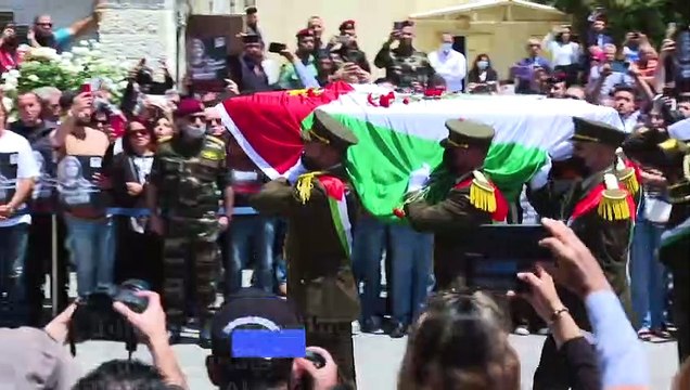 Les Palestiniens rendent hommage à la journaliste tuée Shireen Abu Akleh