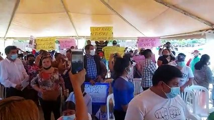 Pedidos airados por obras obligan a suspender actos en el DM 12