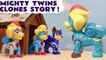 Paw Patrol Toy Story with the Mighty Pups Twins Cartoon for Kids and Children