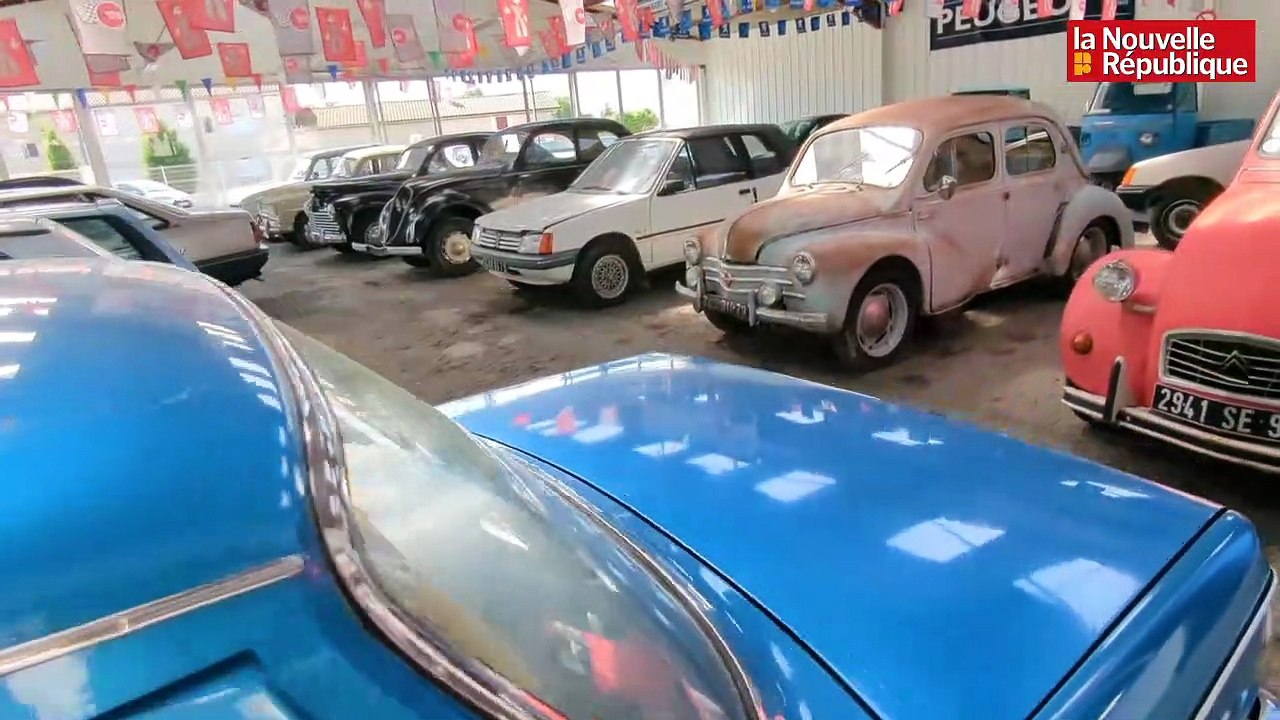 VIDEO. Chez un garagiste des Deux-Sèvres, de très vieilles voitures bientôt mises aux enchères