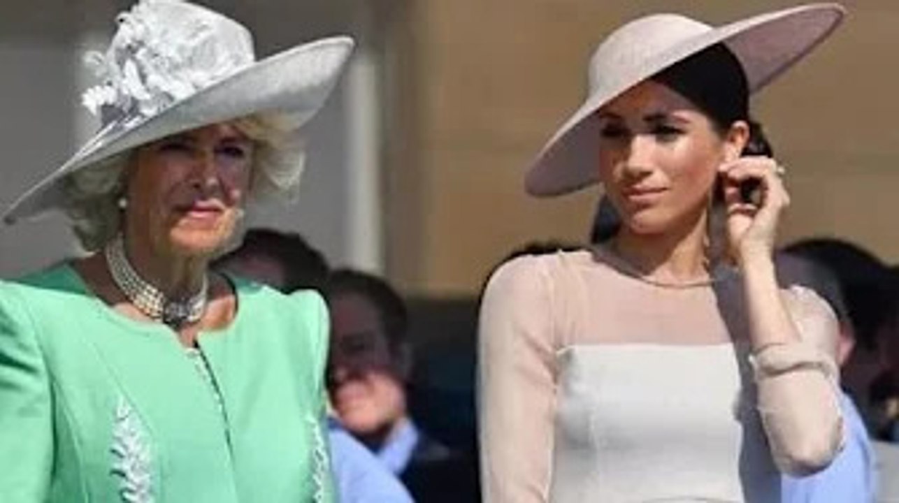 Meghan Markle s'est appuyée sur Camilla pour "naviguer dans les moments difficiles" de la vie royale