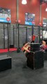 Crossfit High Jump Ends in Tumble
