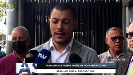 Familiares de presos políticos piden liberaciones - 12May - Ahora