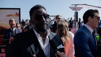 Top Gun Maverick Bashir Salahuddin World Premiere USS Midway Interview
