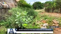 Vecinos denuncian precarias condiciones en comunidad de Bolívar - 12may - Ahora