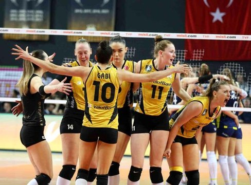 Voleybol Sultanlar Ligi'nde şampiyon VakıfBank