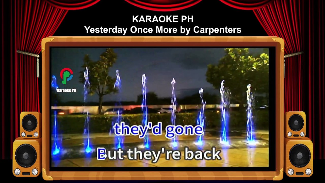 Carpenters Yesterday Once More Karaoke PH