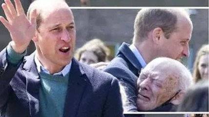 Le prince du peuple" William félicité pour avoir embrassé un fan lors d'un engagement réconfortant