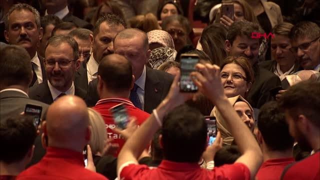 CUMHURBAŞKANI ERDOĞAN, ÖZEL EĞİTİM OKULLARINA SPOR MALZEMESİ DAĞITIM TÖRENİ'NDE KONUŞTU -TAMAMI FTP'DE