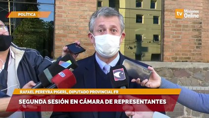 Segunda sesión en cámara de representantes