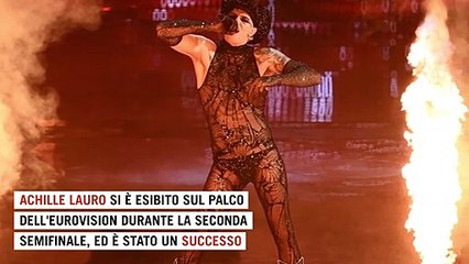 Eurovision 2022, Achille Lauro infiamma i social mondiali, ma a sorpresa è fuori dalla finale